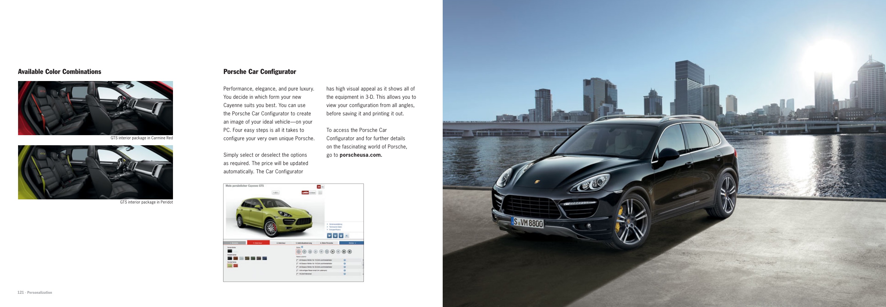 2013 Porsche Cayenne Brochure Page 59